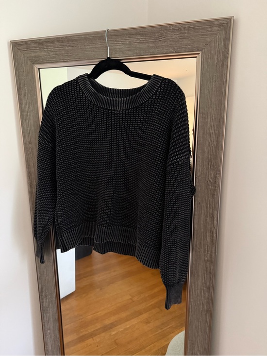 Old Navy Sweaters - Classic Black Women's Chunky Knit Sweater Old Navy Size Large